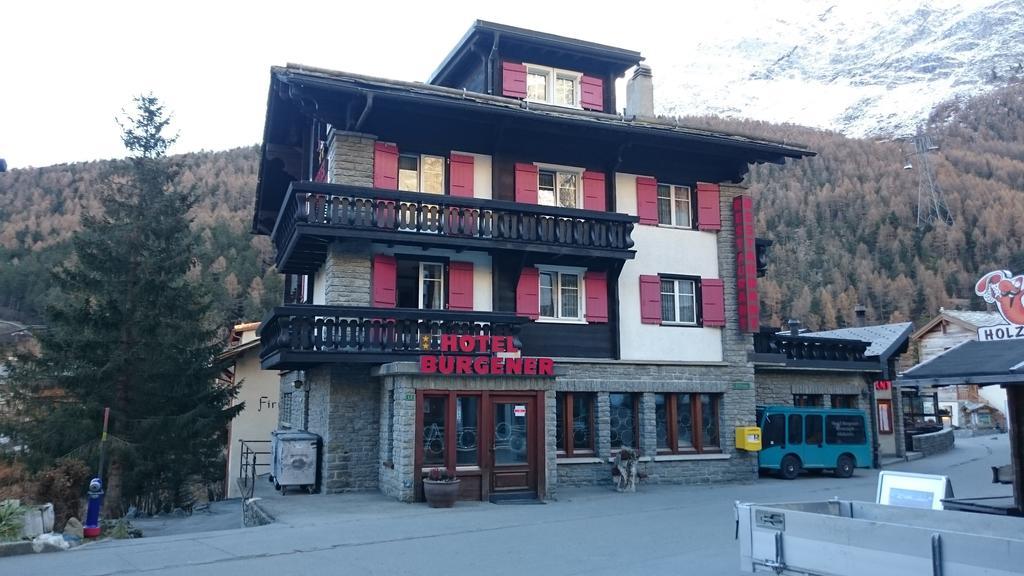 Hotel Burgener Saas Fee Exterior foto